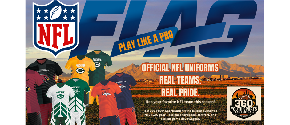OFFICIAL NFL FLAG UNIFORMS