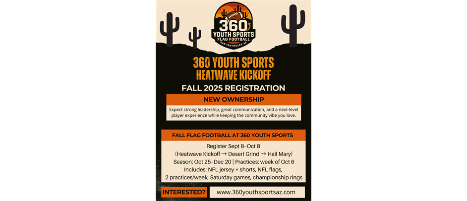 FALL FLAG FOOTBALL IS ON!